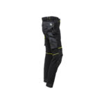 PANTALONE DA LAVORO 4 WAY STRETCH IDROREPELLENTE U-POWER ATOM colore nero