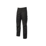 PANTALONE DA LAVORO LEGGERO ESTIVO IN COTONE OCEAN U-POWER colore nero