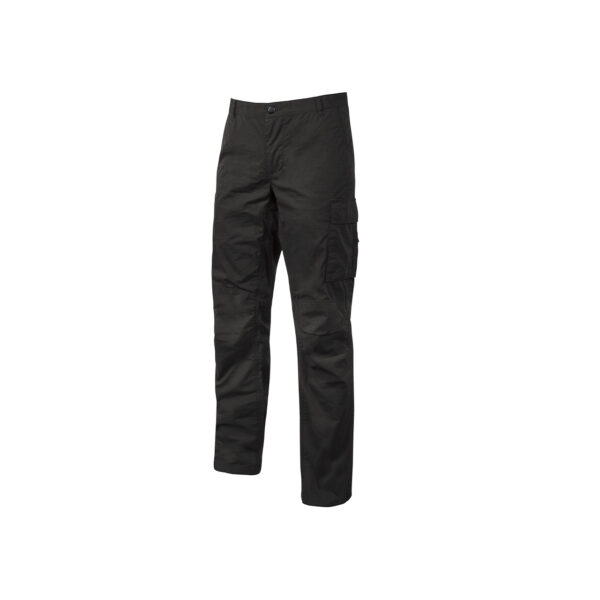 PANTALONE DA LAVORO LEGGERO ESTIVO IN COTONE OCEAN U-POWER colore nero