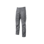 PANTALONE DA LAVORO LEGGERO ESTIVO IN COTONE OCEAN U-POWER colore grigio