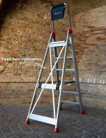 SCALA LADY PROFESSIONALE A FORBICE IN ALLUMINIO FARAONE