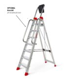 SCALA PROFESSIONALE A FORBICE IN ALLUMINIO DOMUS