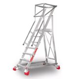 SCALA PROFESSIONALE PER MAGAZZINO A CASTELLO SMT IN ALLUMINIO