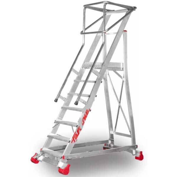 SCALA PROFESSIONALE PER MAGAZZINO A CASTELLO SMT IN ALLUMINIO