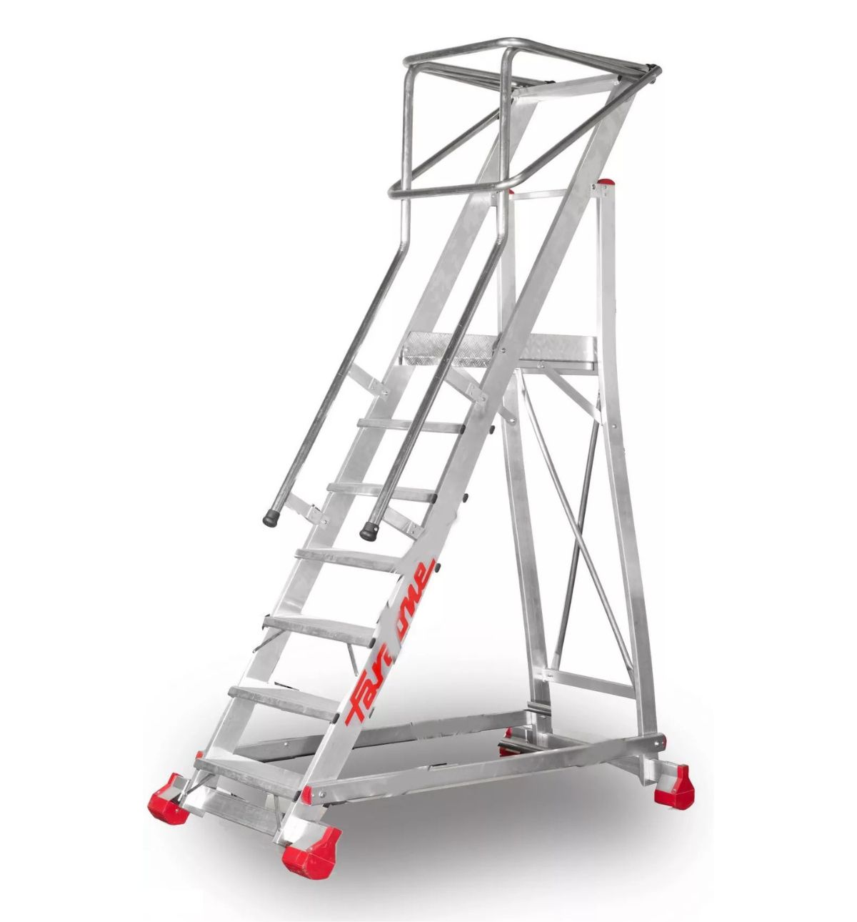 SCALA PROFESSIONALE PER MAGAZZINO A CASTELLO SMT IN ALLUMINIO SCALA PROFESSIONALE PER MAGAZZINO A CASTELLO SMT IN ALLUMINIO