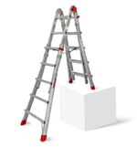 SCALA TELESCOPICA PROFESSIONALE IN ALLUMINIO SUPER TELES