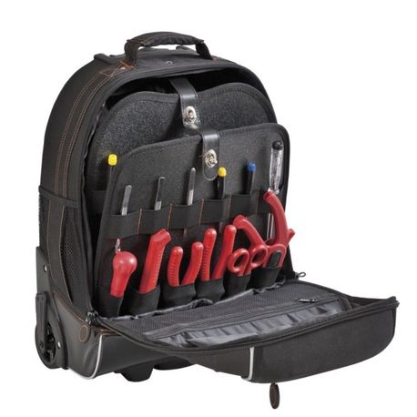 ZAINO TROLLEY PORTAUTENSILI E NOTEBOOK TOOL TROLLEY 01 N