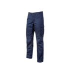 PANTALONE DA LAVORO LEGGERO ESTIVO IN COTONE OCEAN U-POWER colore blu