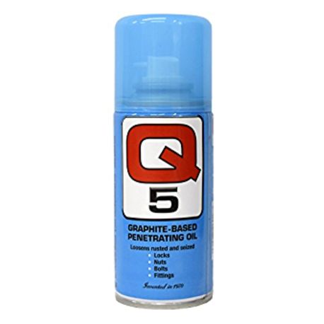 OLIO PENETRANTE SBLOCCANTE LUBRIFICANTE A BASE DI GRAFITE Q5