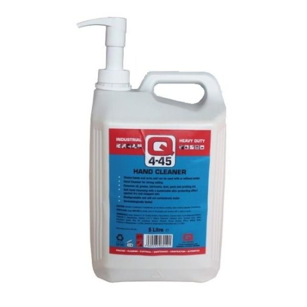 CREMA LAVAMANI PROFESSIONALE ANTIBATTERICA Q4:45 PER MECCANICI 5LT