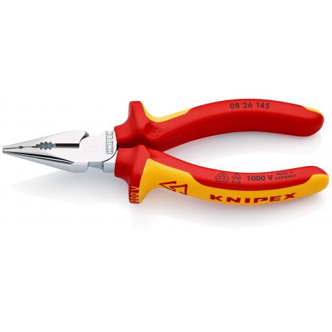 PINZA UNIVERSALE TESTA A PUNTA 145MM KNIPEX 08 26 145