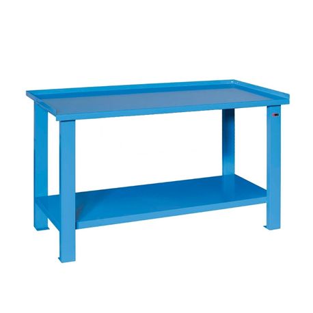 BANCO DA LAVORO MONOBLOCCO 100CM CON PIANO IN LAMIERA MG101