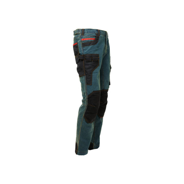 PANTALONE IN JEANS STRETCH DA LAVORO U POWER PLATINUM BUTTON